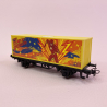 Wagon couvert "The Flash" avec figurine - MARKLIN 44829 - HO 1/87