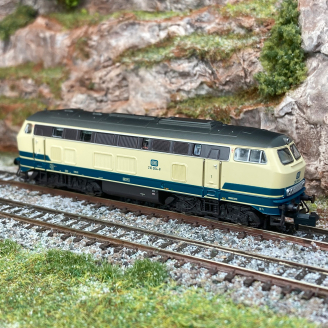 Locomotive diesel BR 210 004-8, DB , Ep IV, digital son - MINITRIX 16211 - N 1/160