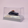 Peugeot 203 gris anthracite, personnages, galerie et valises - SAI 1721 - HO 1/87