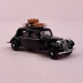 Citroën Traction 11A 1935 Noire, personnages, galerie et valises - SAI 1810 - HO 1/87