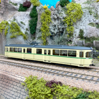 Tramway Duewag Gt6, "Bogestra" livrée beige,  Ep IV - RIVAROSSI HR2860 - HO 1/87