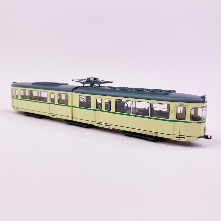 Tramway Duewag Gt6, "Bogestra" livrée beige,  Ep IV - RIVAROSSI HR2860 - HO 1/87