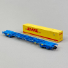 Wagon bas rebords bas Kbs avec conteneurs "TFG DB", DB, Ep IV - ARNOLD HN6566 - N 1/160