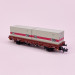 Wagon bas rebords bas Kbs avec conteneurs "TFG DB", DB, Ep IV - ARNOLD HN6566 - N 1/160