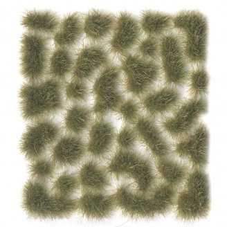 Touffes d'herbe Assortiment Vert, Sauvage, 6mm (x35) - VALLEJO SC416