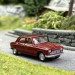 Peugeot 204 Rouge Pourpre - SAI 6253 - HO 1/87