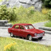 Peugeot 204 Rouge Rubis - SAI 6254 - HO 1/87