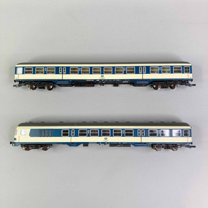 Train 3 éléments "Karlsruher Zug", DB, Ep IV - ROCO 61483- HO 1/87