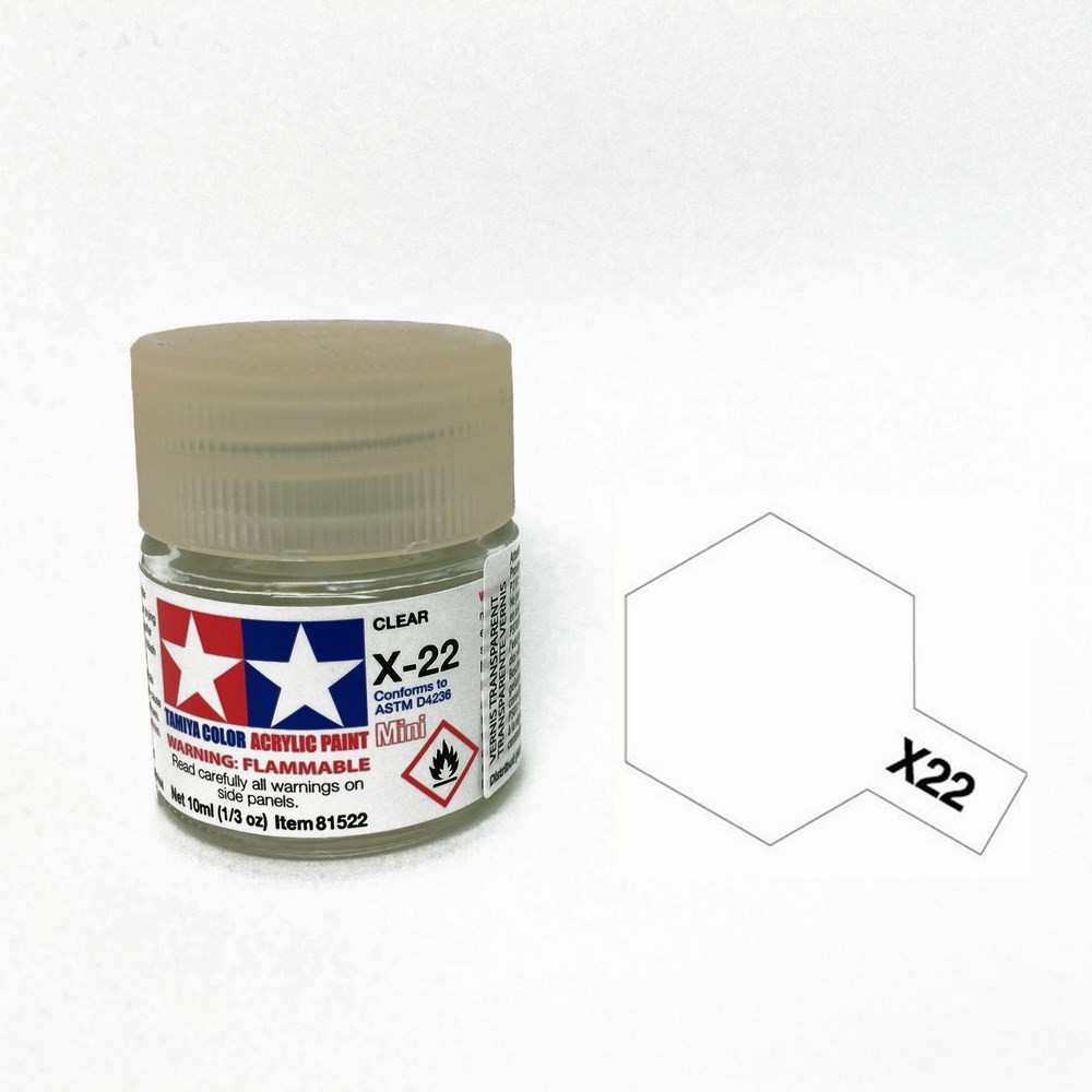 Tamiya Peinture Mini X2 Blanc Brillant - 81502 - 81509 - 81511