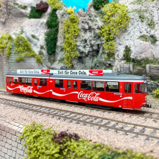 Tramway Duewag Gt6, Heidelberger, "Coca Cola",  Ep IV et V - RIVAROSSI HR2861 - HO 1/87