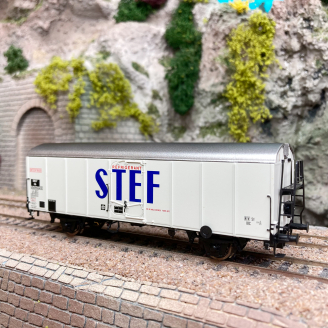 Wagon frigorifique Hlv, UIC "STEF", Sncf, Ep III - BRAWA 50516 - HO 1/87