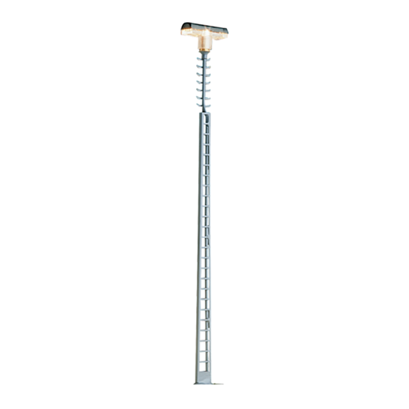 Lampadaire Mât en treillis, LED, 144mm - BRAWA 84023 - HO 1/87