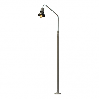Lampadaire en Arc, LED, 110mm - BRAWA 84054 - HO 1/87
