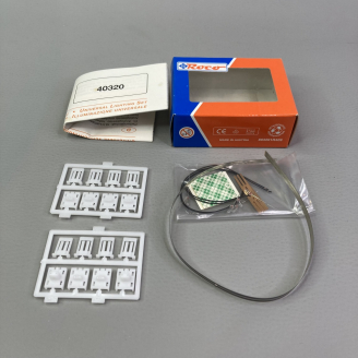 Kit d'éclairage pour voiture voyageur - ROCO 40320 - HO 1/87 - OC111122K