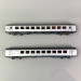 2 voitures Corail VTU PLC A10rtu, affrètement, avant pelliculage, Sncf, Ep V - LSMODELS 40996 - HO 1/87