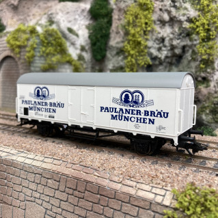 Wagon frigorifique à bière "Paulaner-Brau Munchen", DB, EP IV - MARKLIN 48171 - HO 1/87