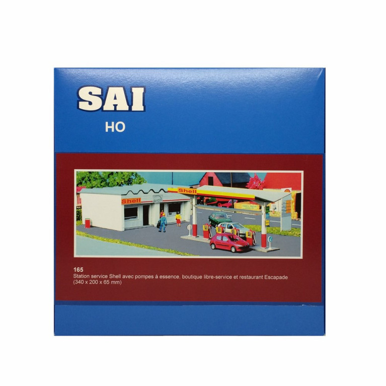 Station service Shell boutique + pompes-HO-1/87-SAI 165