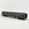 Voiture OCEM RA B9, 2CL, toit noir, Sncf, Ep IIIb - REE VB-381 - HO 1/87