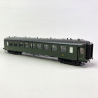 Voiture OCEM RA B9, 2CL, toit noir, Sncf, Ep IIIb - REE VB-381 - HO 1/87