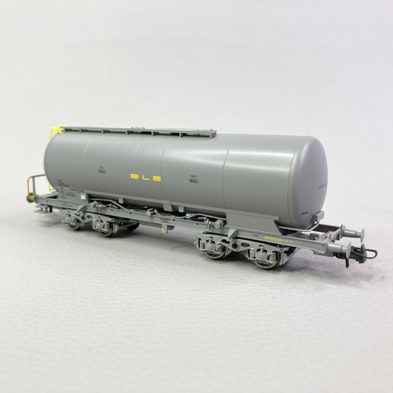 Wagon citerne Uacs, silo à ciment, BLS, Ep IV - ROCO 77424 - HO 1/87