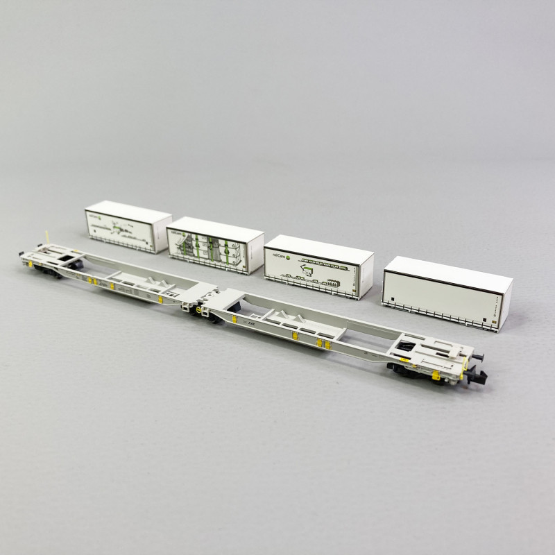 Wagon porte-remorques Wascosa | Fleischmann 6660104 | N