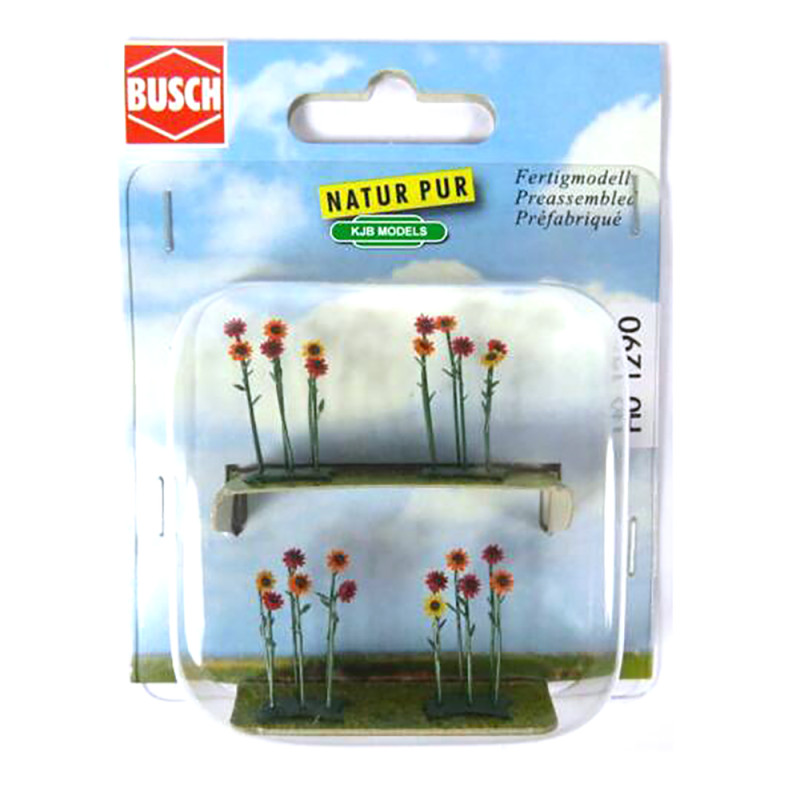 Tournesols Variés - BUSCH 1090 - HO 1/87
