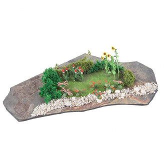 Eléments pour Mini-diorama Jardin - FALLER 181112 - HO 1/87