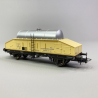 Wagon transport de lait avec plaque vierge non montées, Sncf, Ep IIIbc - NOVATEUR MODELES 50004 -  HO 1/87