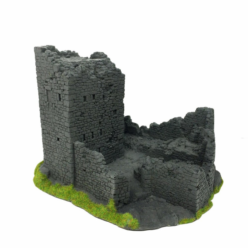 Ruine de château fort pour décor -HO-1/87-NOCH 58600