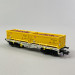 6 wagons porte conteneurs Sgmmns 190, AAE, Ep VI - MINITRIX 15075 - N 1/160