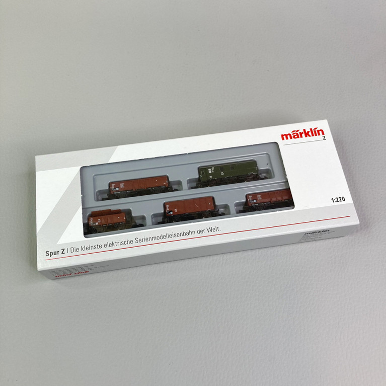 Convoi de 5 wagons de marchandises, DB, Ep III - MARKLIN 86070 -  Z 1/220
