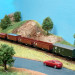 Convoi de 5 wagons de marchandises, DB, Ep III - MARKLIN 86070 -  Z 1/220