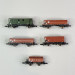 Convoi de 5 wagons de marchandises, DB, Ep III - MARKLIN 86070 -  Z 1/220