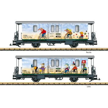 Fourgon à bagages D2 pour vélos, RhB, Ep V -  LGB 34555 - G 1/22.5