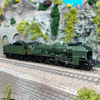 Locomotive vapeur 231 K 44, Calais, Sncf, Ep III digital son - REE MB-136S - HO 1/87