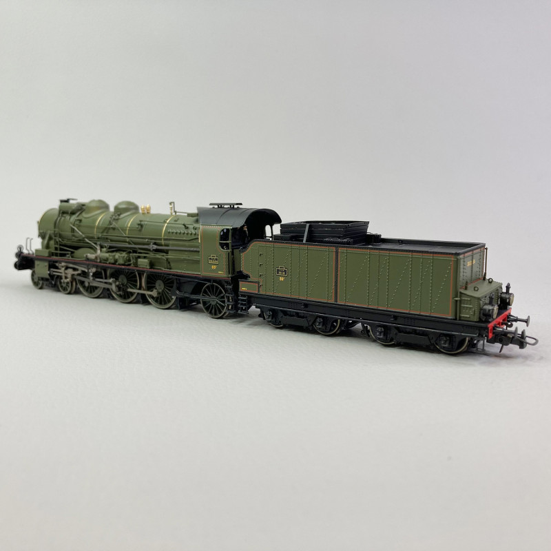 Locomotive vapeur 231 D 154, Dijon, PLM, Ep II - REE MB-134 - HO 1/87