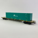 Wagon porte conteneur Sgnss "Trenitalia", Cemat FS, Ep V et VI - RIVAROSSI HR6576 - HO 1/87