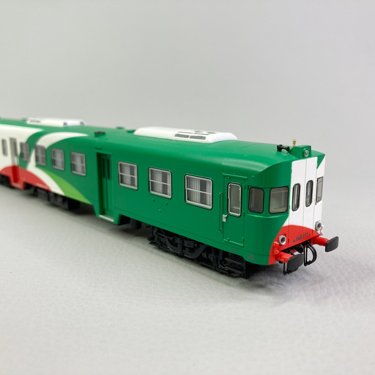 Automotrice ALn 668 013 + 018, 2 éléments, FER (Italie), Ep VI - LIMA HL2667 - HO 1/87