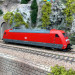 Locomotive BR 101 032-1,livrée rouge, DB, Ep VI, Digital Son 3R - MARKLIN 39376 - HO 1/87