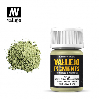 Pigments à effet, Vert Olive "Fané", 35ml - VALLEJO 73122