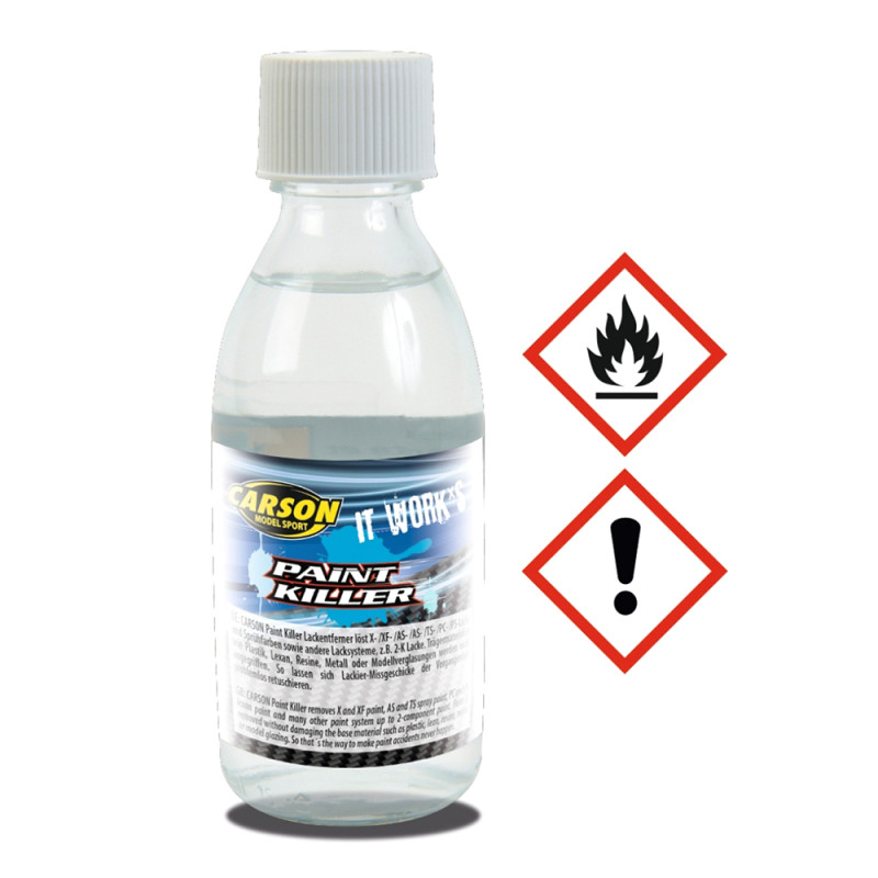 Paint Killer, Décapant peinture 100ml - CARSON 500908113 Paint Killer, Décapant peinture 100ml - CARSON 500908113
