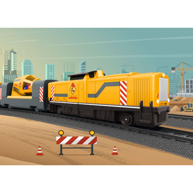 Coffret de démarrage « train de chantier » - MARKLIN 29346 - HO 1/87
