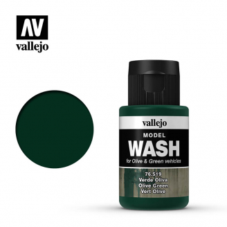 Lavis Vert Olive "WASH", 35ml - VALLEJO 76519