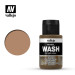 Lavis Marron Foncé, "WASH", 35ml - VALLEJO 76514