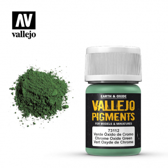 Pigments à effet, Vert Oxyde de Chrome, 35ml - VALLEJO 73112