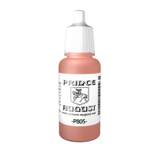 Peinture Acrylique, 17ml, Orange Allemand - PRINCE AUGUST P805 - 23