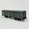 Fourgon à bagages Dqd2m, feux de fin de convoi, Sncf, Ep IIIcd - LSMODELS 30312 - HO 1/87