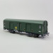 Fourgon à bagages Dd2ai, feux de fin de convoi, Sncf, Ep IVa - LSMODELS 30317 - HO 1/87