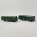 2 fourgons à bagages Dd2ai, feux de fin de convoi, Sncf, Ep IVa - LSMODELS 30318 - HO 1/87