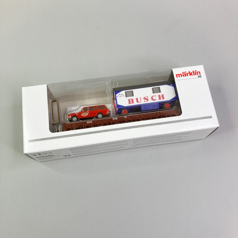 Coffret de wagons marchandises Cirque Busch MARKLIN MAR-45042